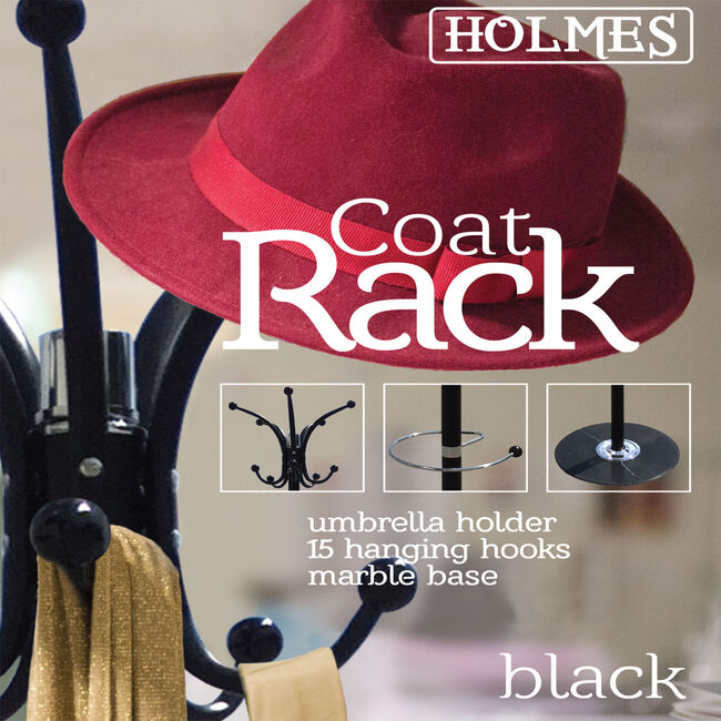 Holmes Coat Rack - Black