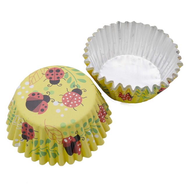 PME Lady Bird Foil-Lined 30 Cupcake Cases