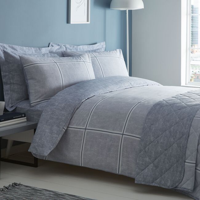 DOUBLE DUVET COVER Lugh Chambray