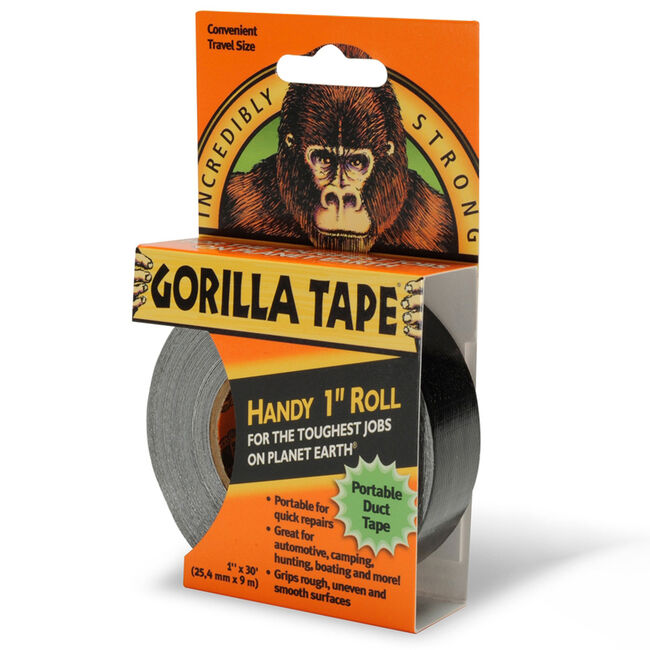 Gorilla Handy Roll Black Tape 9m