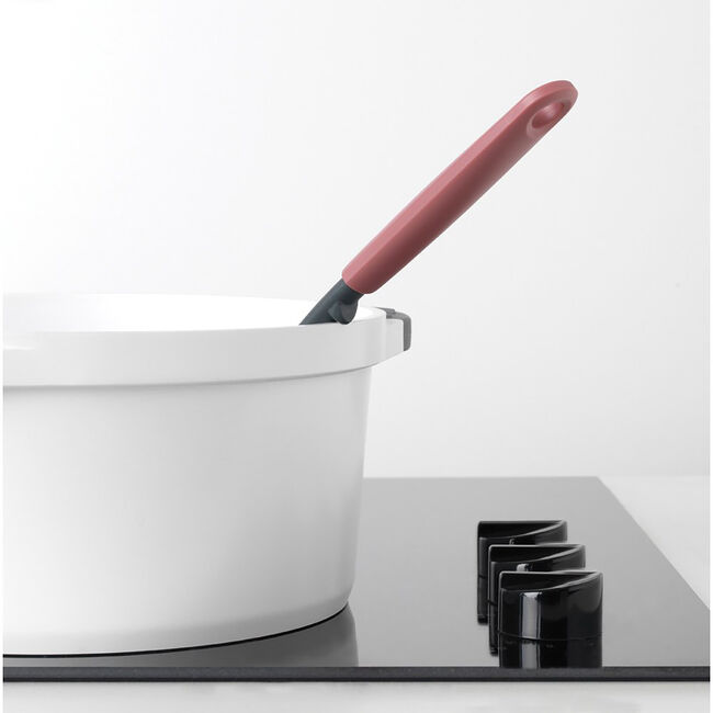 Brabantia Serving Spoon plus Scraper - Grape Red