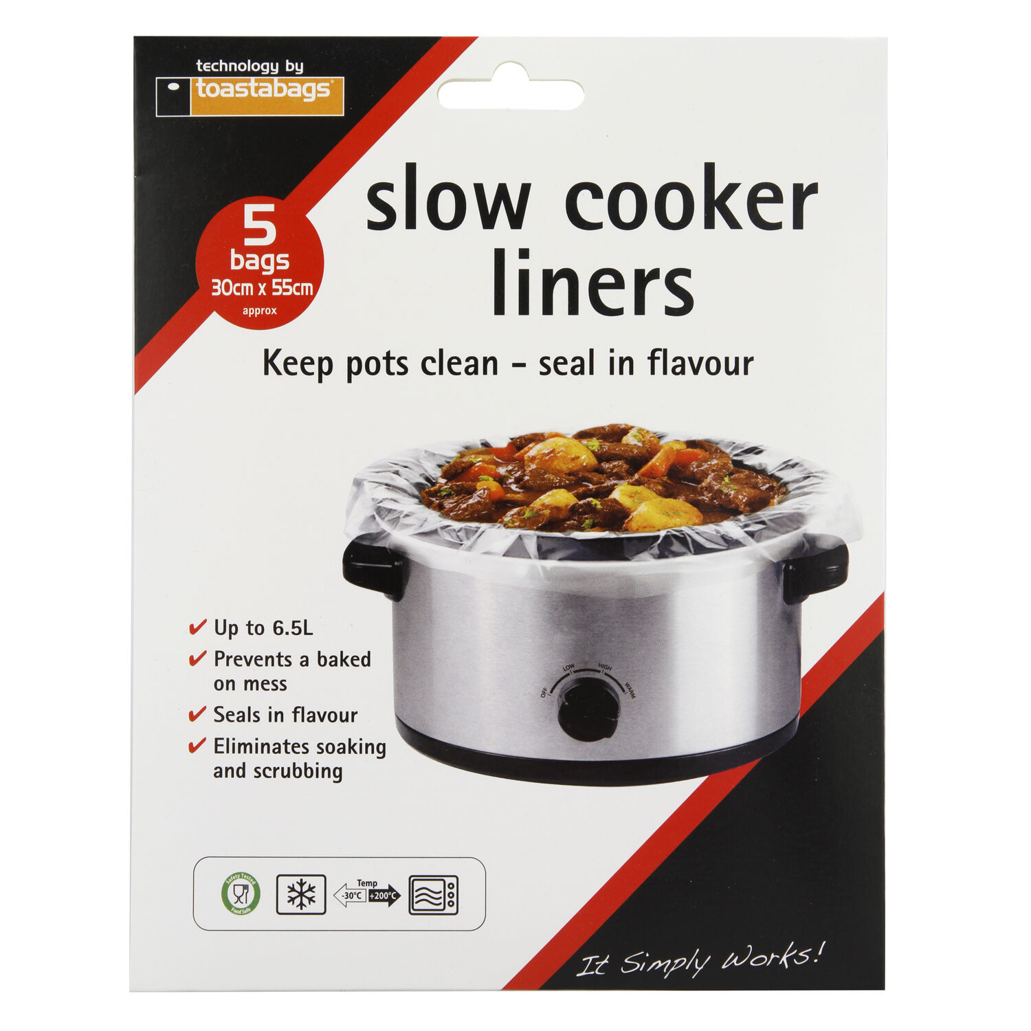 16 Toastabags Crock Pot Slow Cooker Liners bags 11.8” x 21.7” up to 215 fl  oz