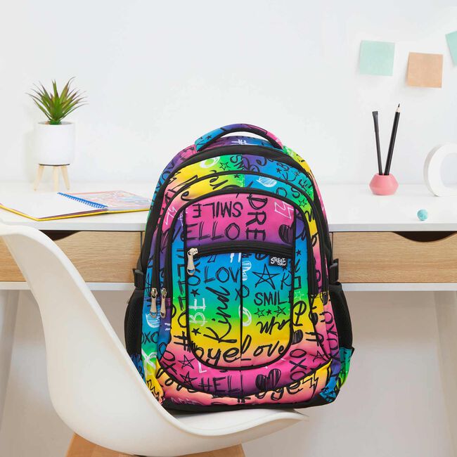 StreetSac Ombre Graffiti School Bag