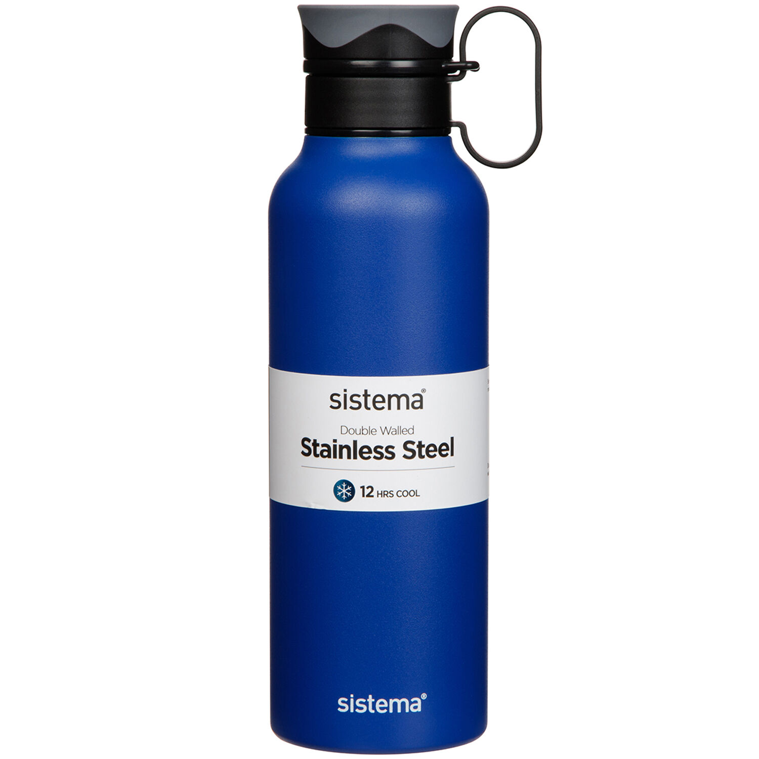 Sistema Stainless Steel Bottle 600ml Home Store + More