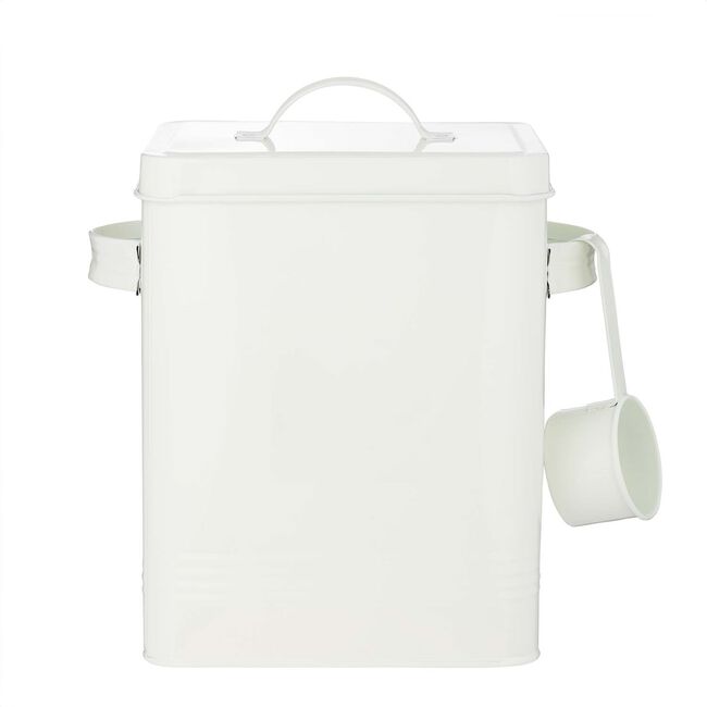 Typhoon Living Cream 6L Storage Canister with Labe