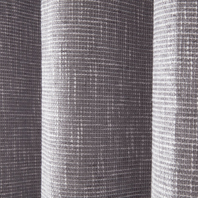 BLACKOUT & THERMAL BASKETWEAVE GREY 66x54 Curtain