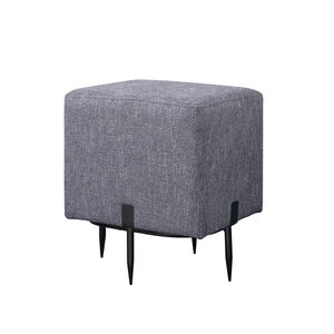 Bowe Square Pouffe Stool Blue 098521