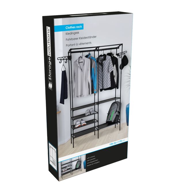 Metal Clothing Rack