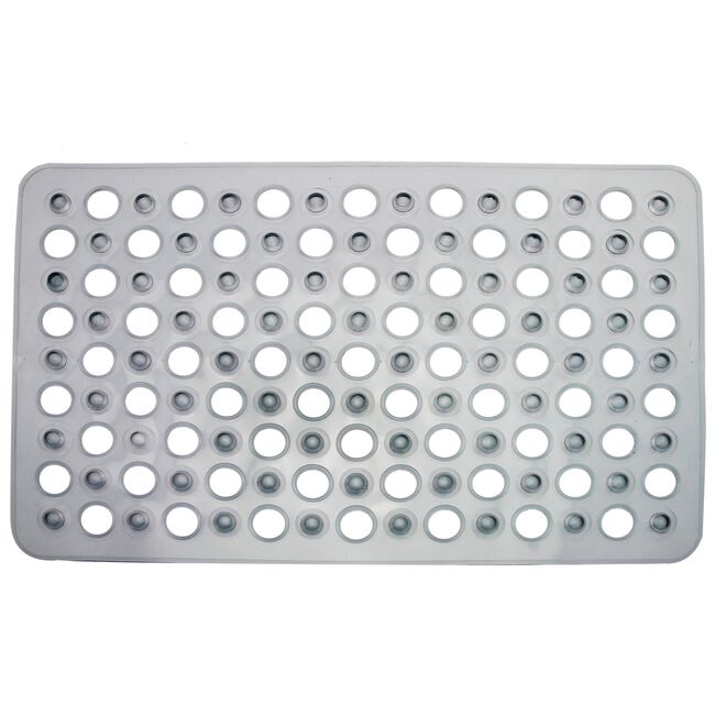 Nicole Day Grey Bath Mat 59cm x 37cm