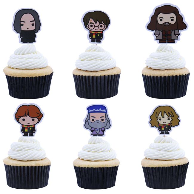 Harry Potter Characters 6 Cupcake and Treat Topper