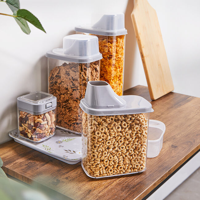 Felli 1.6L Cereal Dispenser With Scooping Cup