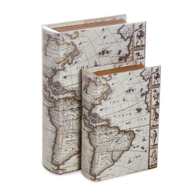 Set of 2 Journeys End Book Storage Box