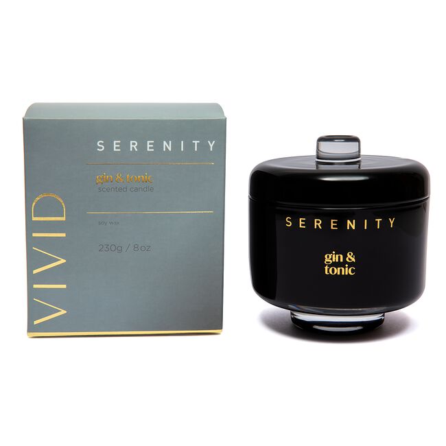 Vivid Serenity Gin & Tonic 2 Wick Candle