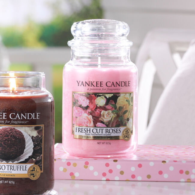 Yankee Candle Fresh Cut Roses Large Jar