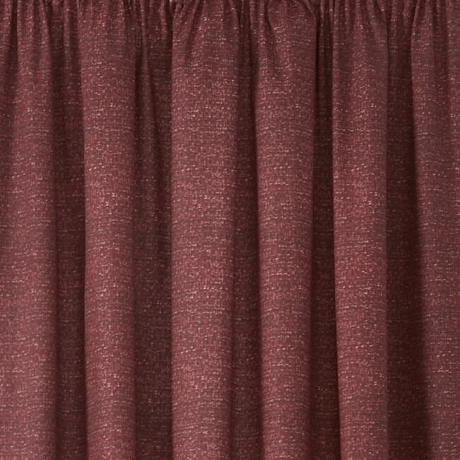 DREAMS & DRAPES Pembrey Red 90x90 Curtain