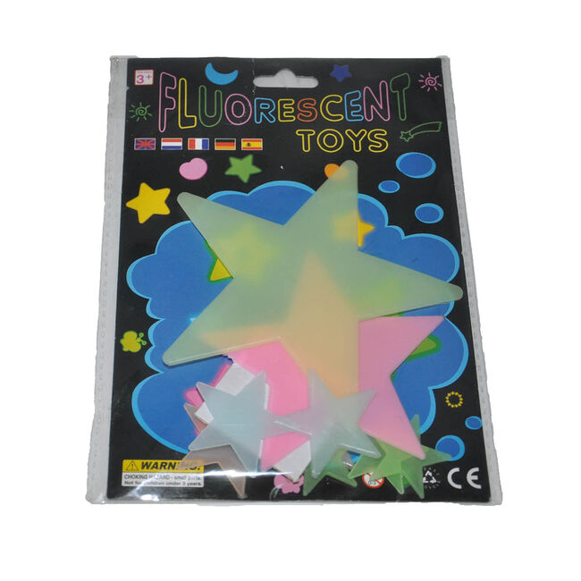Glow In The Dark Star Stick-Ons