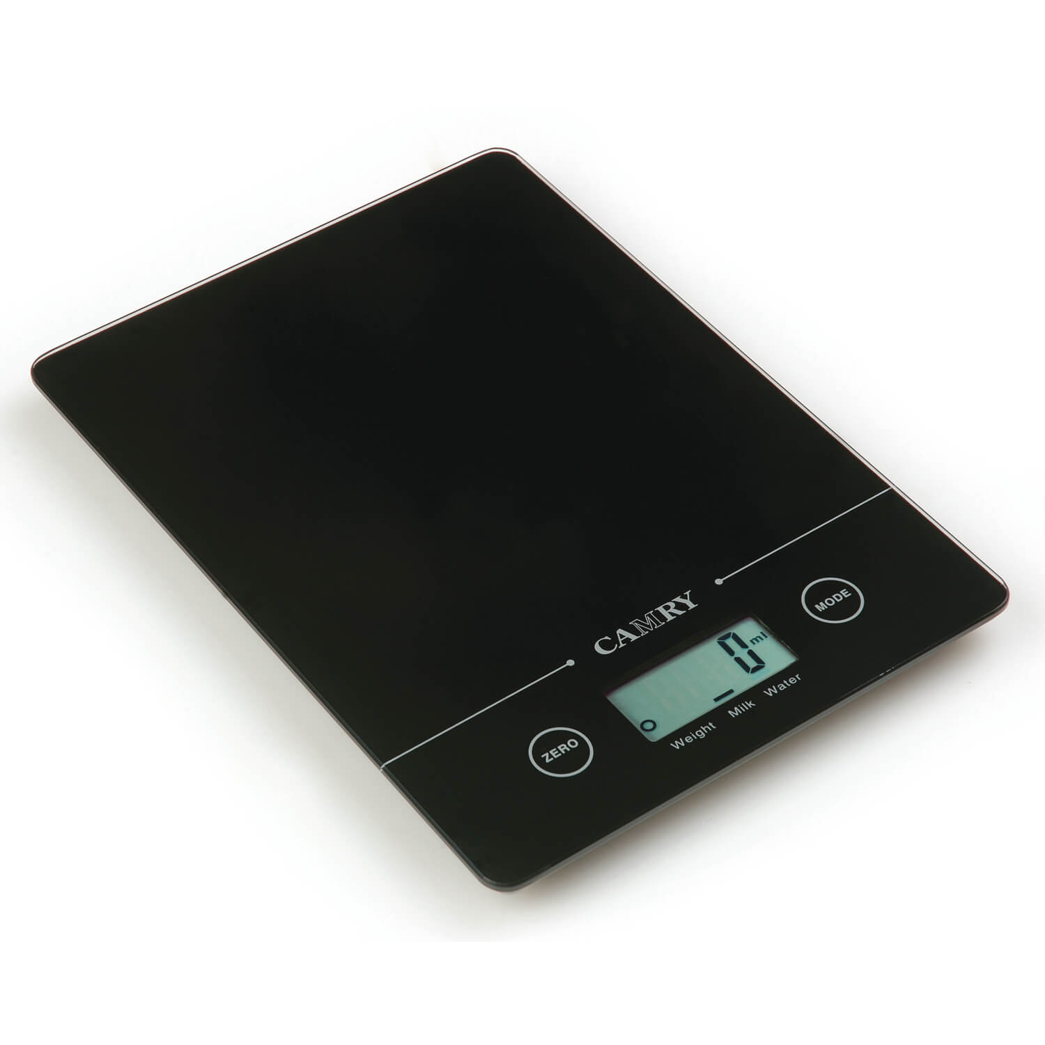 Camry Black Rectangular Electronic Kitchen Scale Mixing Measuring 069704 Hi Res 0 