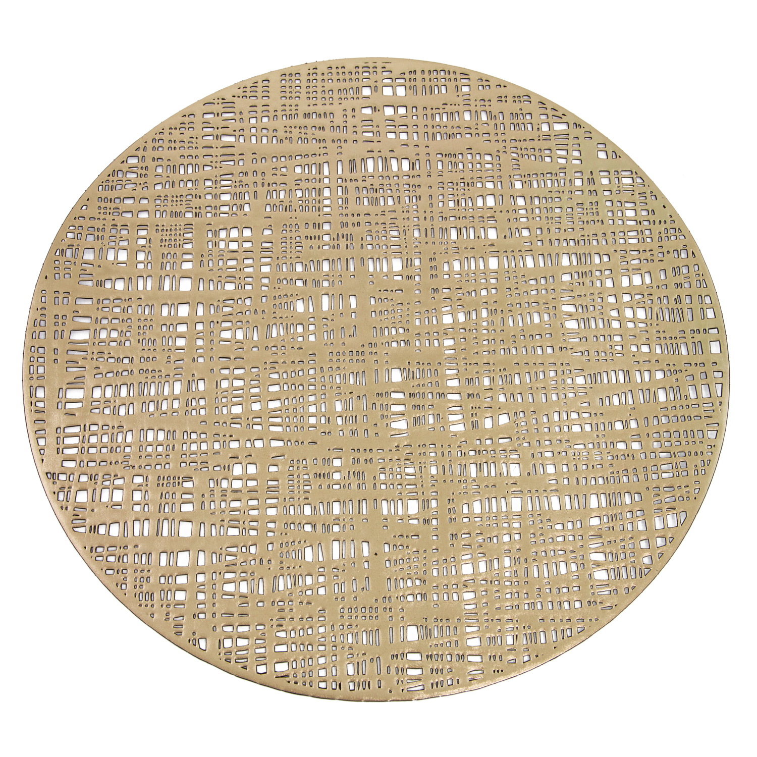 Round Gold Placemat Home Store + More