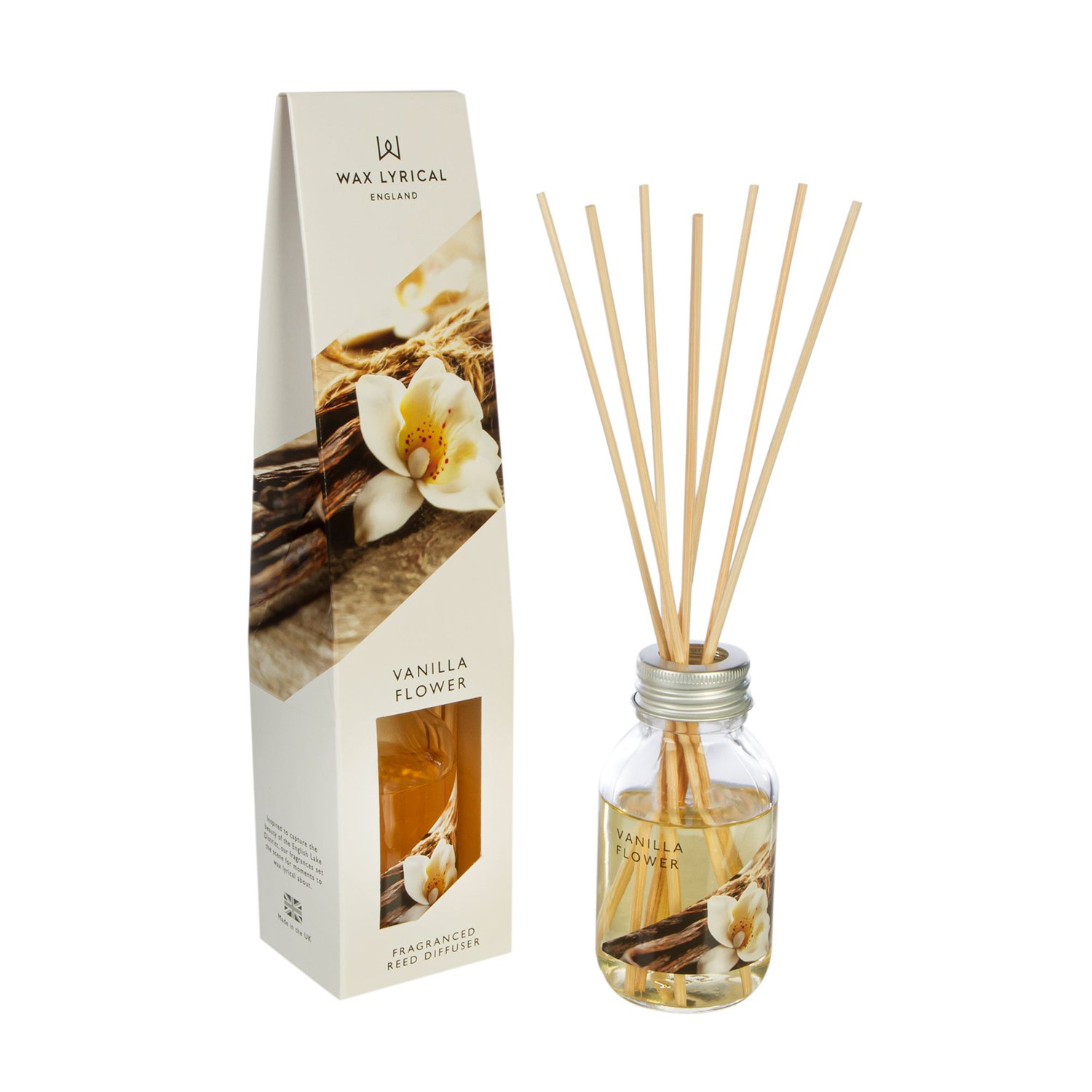 Wax Lyrical Vanilla Flower Reed Diffuser 100ml Home Store More 6463