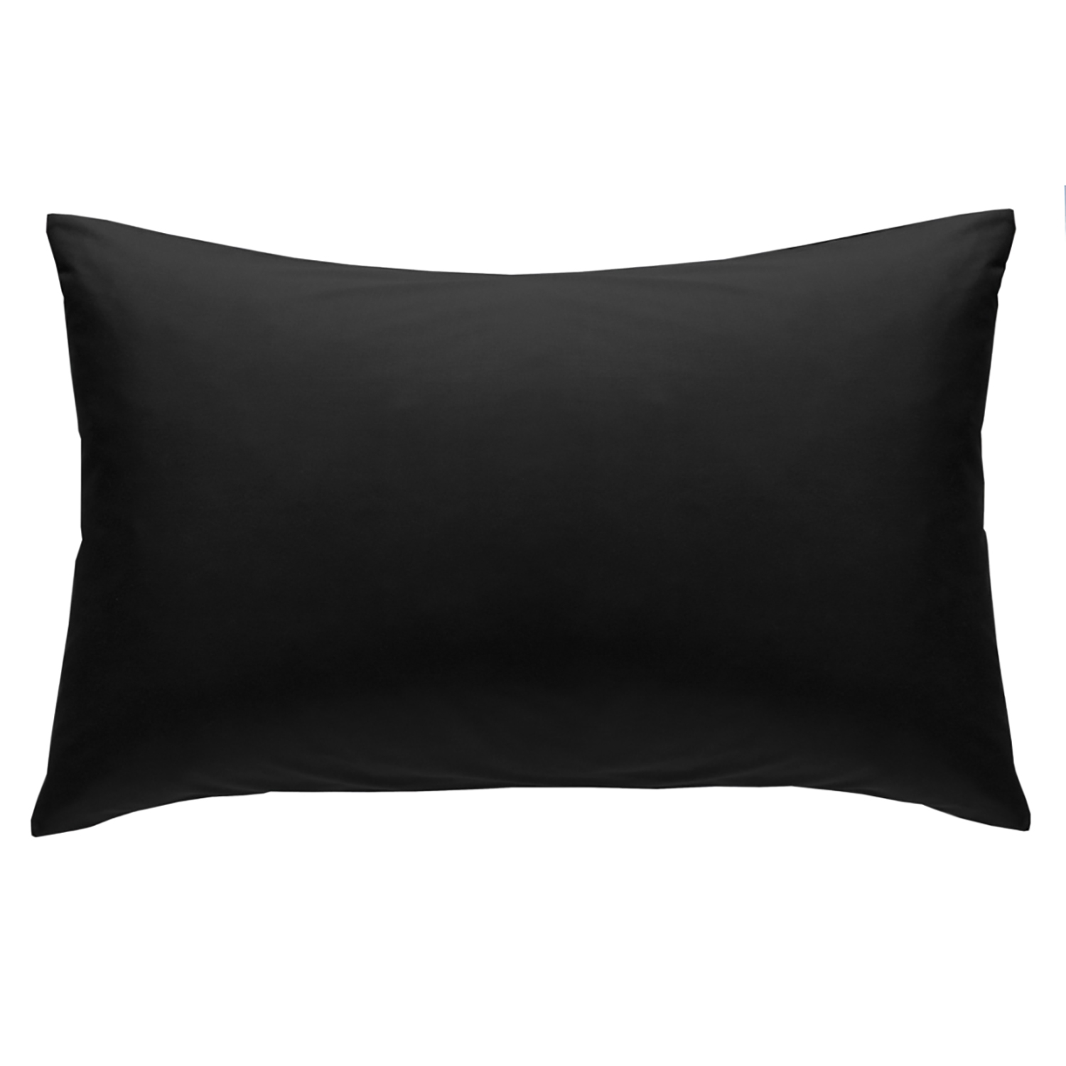 Luxury Percale Housewife Pillowcase Pair - Black - Home Store + More