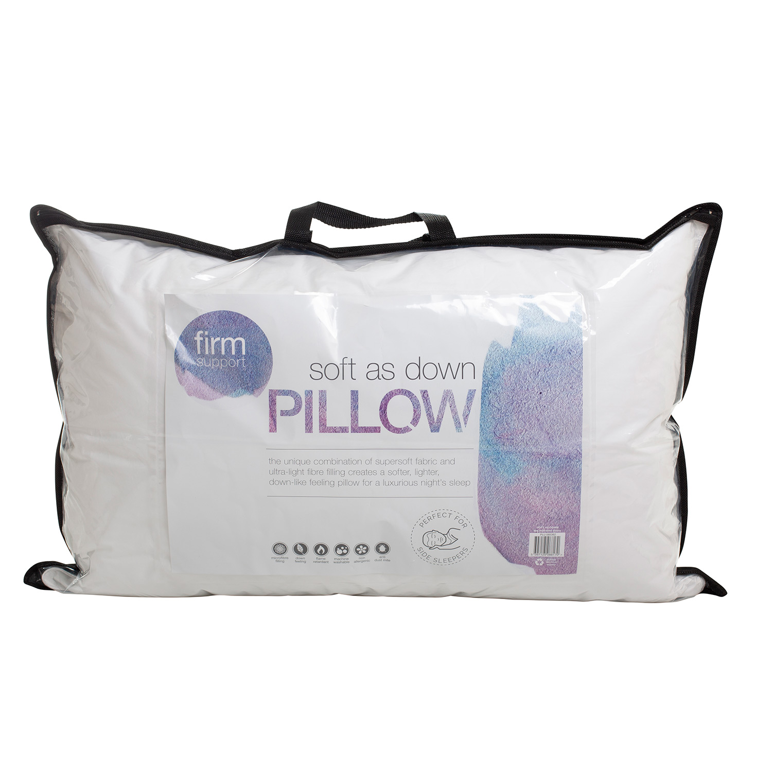 Soft as Down Microfibre Pillow - Home 