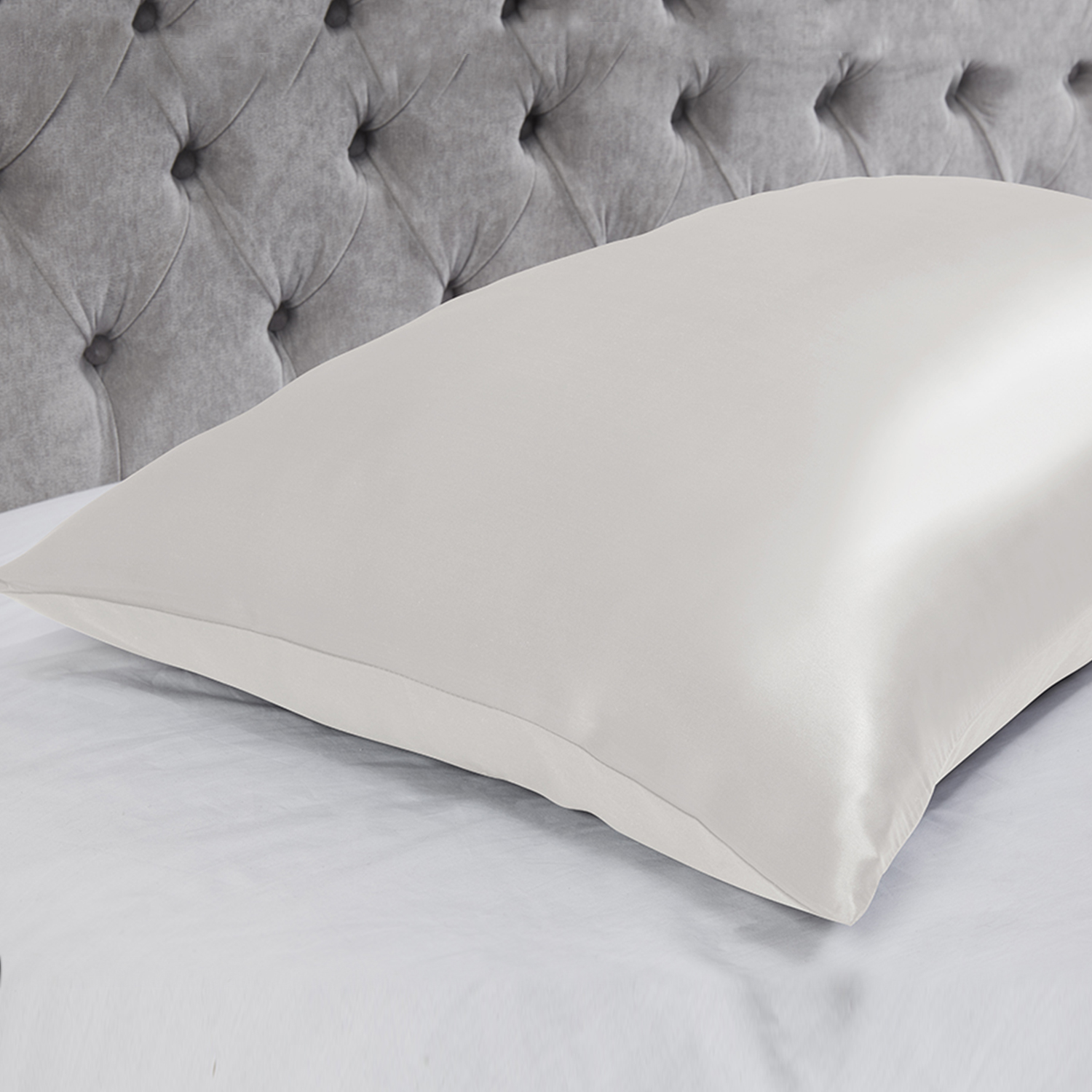 Silk Pillowcase - White - Home Store + More