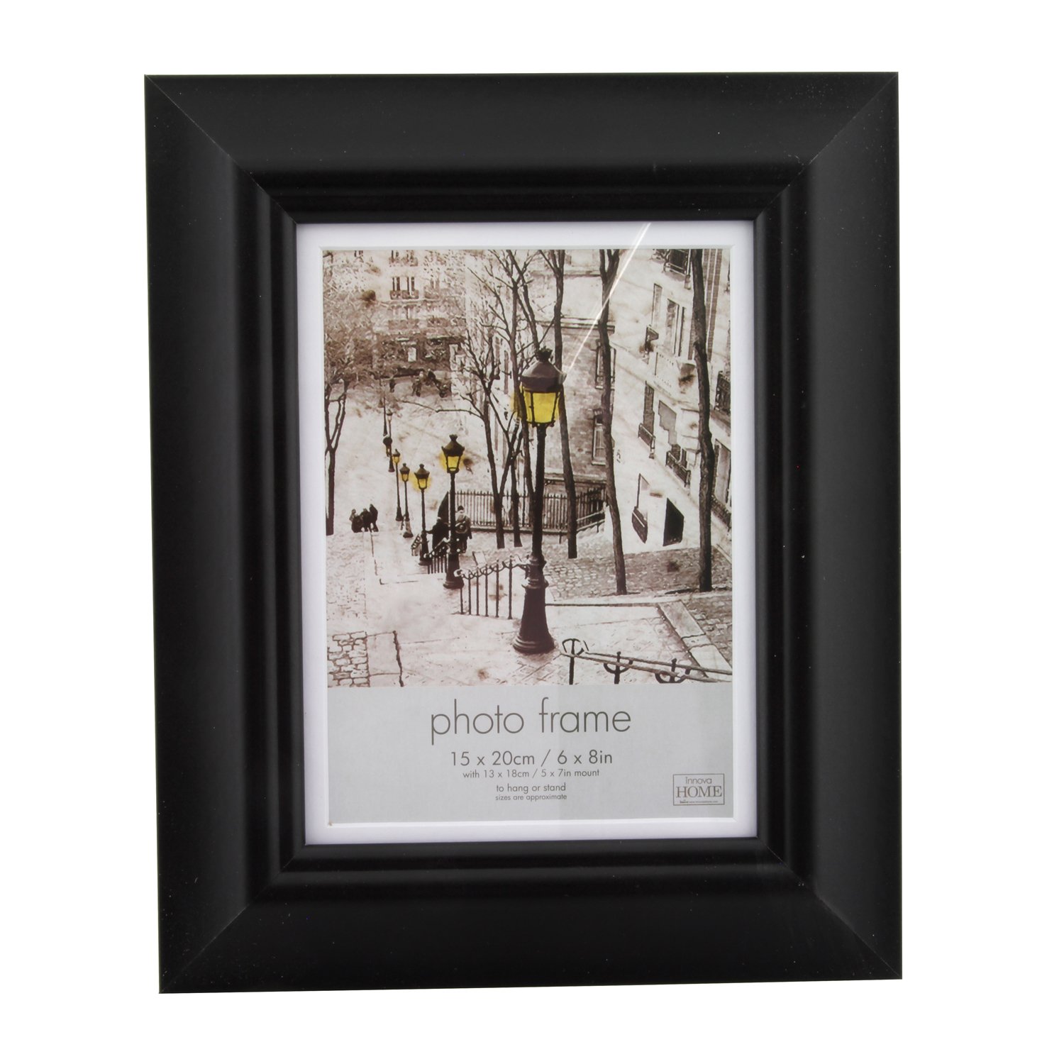 Simply Black Photo Frame 5x7